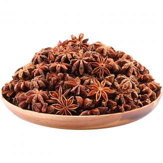 In which regions is Chinese star anise primarily distributed, and during which season is it typically harvested?